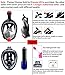 X-Lounger Full Face Snorkel Mask, 2018 New Foldable Snorkeling Mask Full Face with Detachable Camera Mount Pivot Arm and Earplug, 180° Large View Easy Breath Dry Top Set Anti-Fog Anti-Leak for Adults