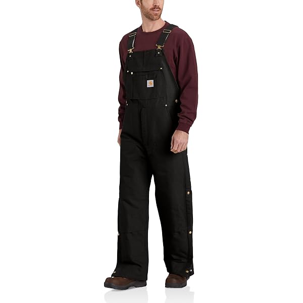 パンツ Carhartt BIB OVERALL 34 X 32 Amazon.com: Carhartt Men's 104393 Loose Fit Zip-to-Thigh Bib