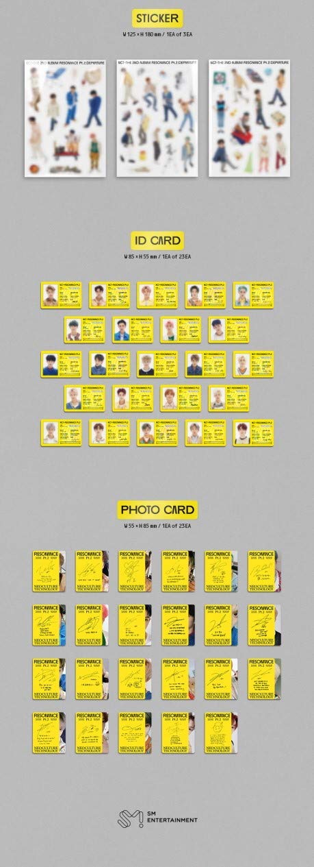 Nct Nct The 2nd Album Resonance Pt 2 Departure Ver Amazon Com Music