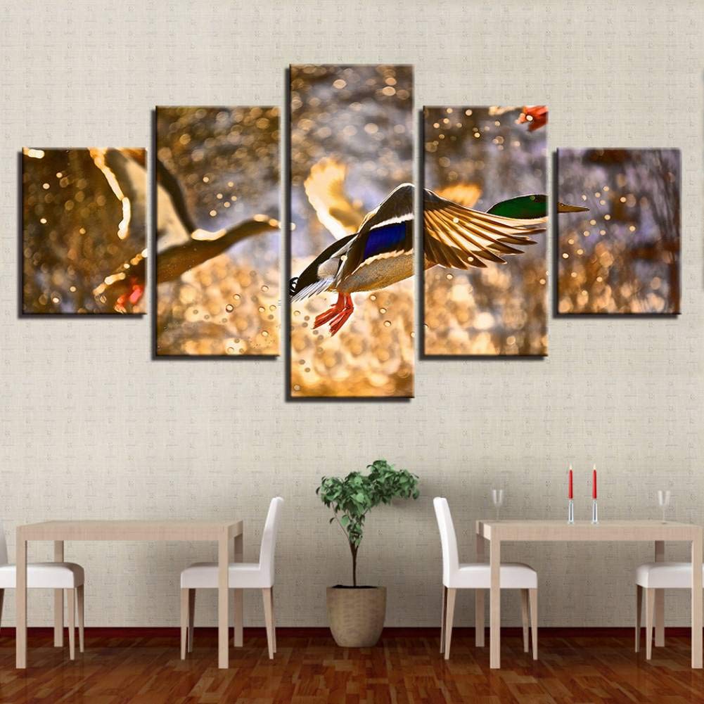 Best Wild Ducks Wall Art For Dining Room