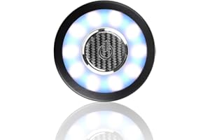 Teguangmei Auto Car Interior Ceiling Roof Dome Light Fixture with USB Rechargeable 20LED Car Dome Lamp Universal for Car Truck Trailer Camper Motorhome Boat(White Blue Light)