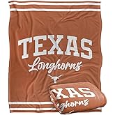 University of Texas Blanket, 50"x60" Longhorn Stripes Silky Touch Super Soft Throw Blanket