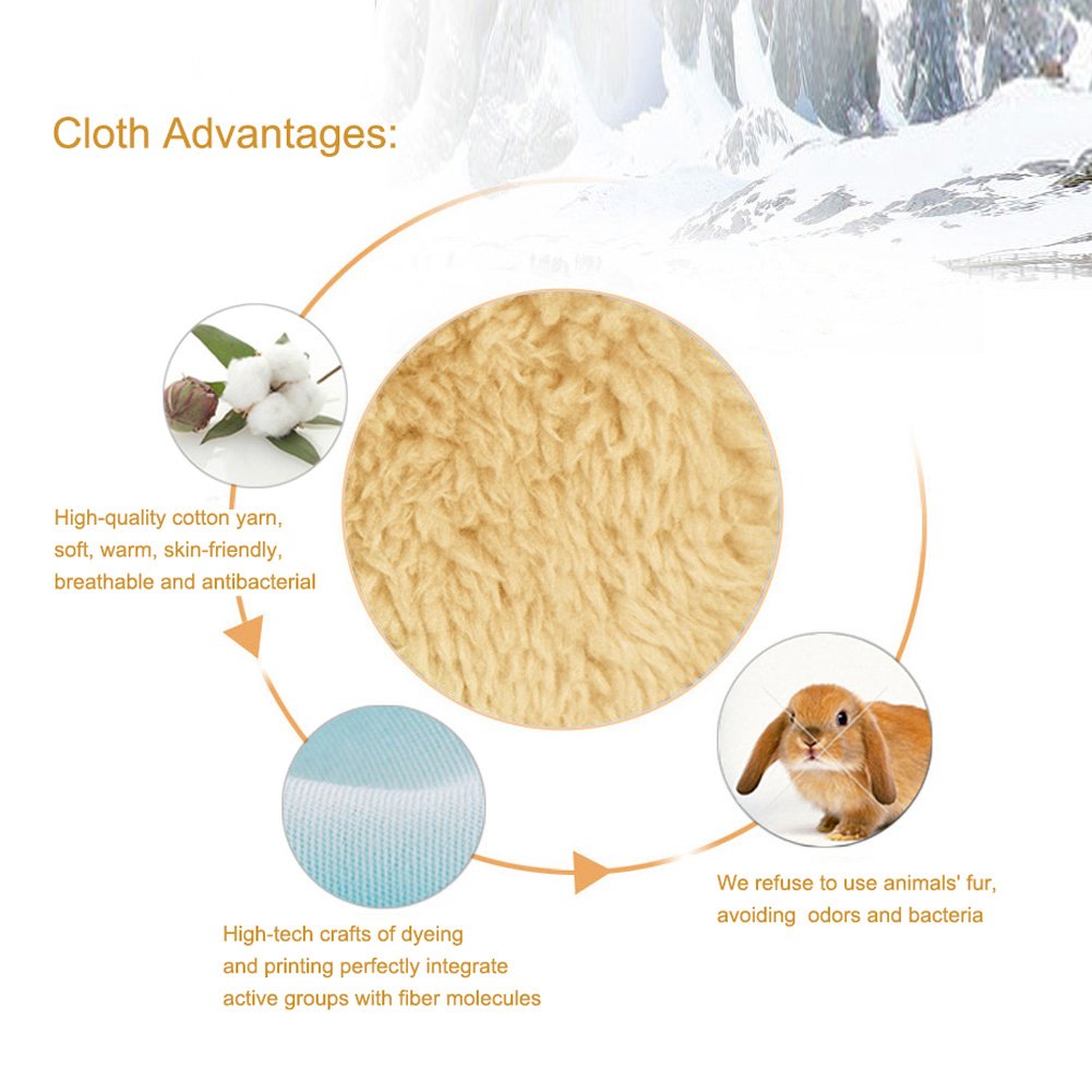 Vbiger Winter Handschuhe Warme Handschuhe Baumwolle Damen Frauen Handschuhe, Rosa(M), One Size