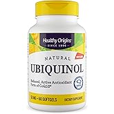 Healthy Origins Ubiquinol (Active Form of CoQ10), 50 mg - Kaneka Ubiquinol Supplements for Heart Health & Antioxidant Support - Gluten-Free & Non-GMO Supplement - 60 Softgels