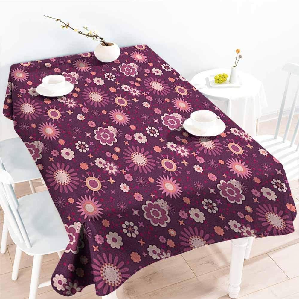 Best Purple And Teal Flowers Arrangement For Dining Table