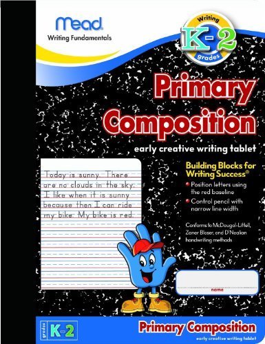 Mead Primary Composition Book, Ruled, 100 Sheets/200 Pages (09902), 6 Notebooks