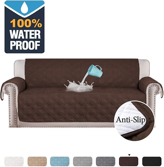 Amazon Com H Versailtex 100 Waterproof Couch Covers For 3
