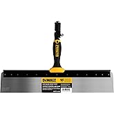 DEWALT 18" Offset Knife, 0.6mm Stainless Steel STIFF Blade | Soft-Grip Handle | DXTT-2-390