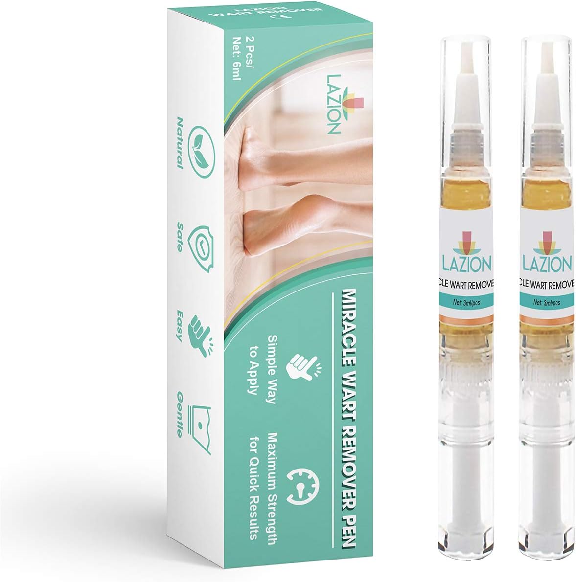 BUMAPO Wart Remover Maximum Strength Verruca Removal Natural and