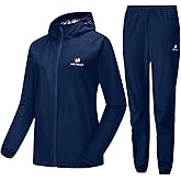 HOTSUIT Sauna Suit Women Machine Washable Sweat Sauna Jacket Pants Anti Rip Sweat Suits for Gym Workout