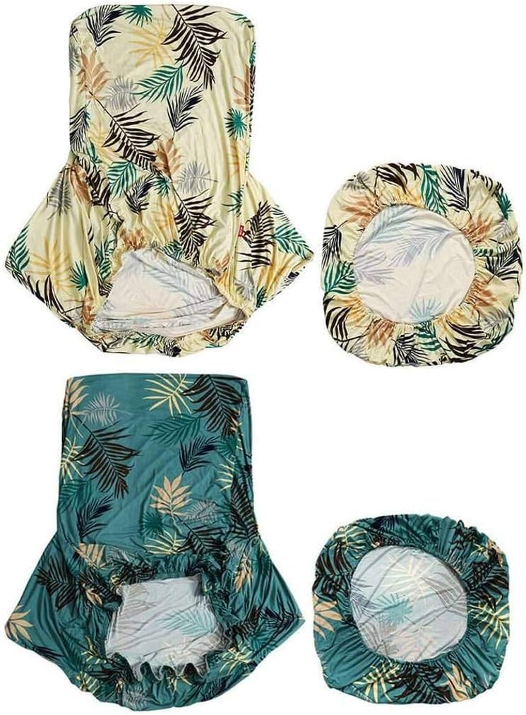 SINKITA Armchair Chair,Stretch Wingback Chair Covers Furniture Protector Couch Soft with Elastic Bottom,Spandex Jacquard Fabric Wing Chair Slipcover-Cream color-2Piece: Home & Kitchen