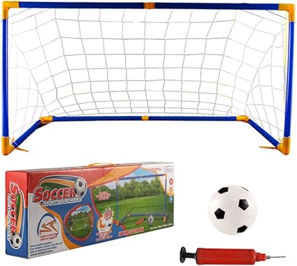 Lommer But De Foot Enfant Cage De Foot Mini But De Football Goal Football Cage Football Avec Balle Pour Enfants Interieur Exterieur 118 62 62cm Amazon Fr Sports Et Loisirs