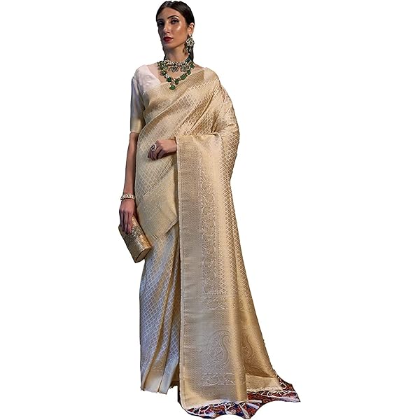 sari Amazon.com: Women's Indian Sari Printed Tissue Silk Traditional