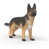Schleich Farm World - German Shepherd Dog Toy Figurine - Kids 3+ | 14924 | Farm Animal Figurine, Realistic Animal Toys, Barn Toy for Kids 3+, Screen-Free Imaginative Pretend Play, Montessori