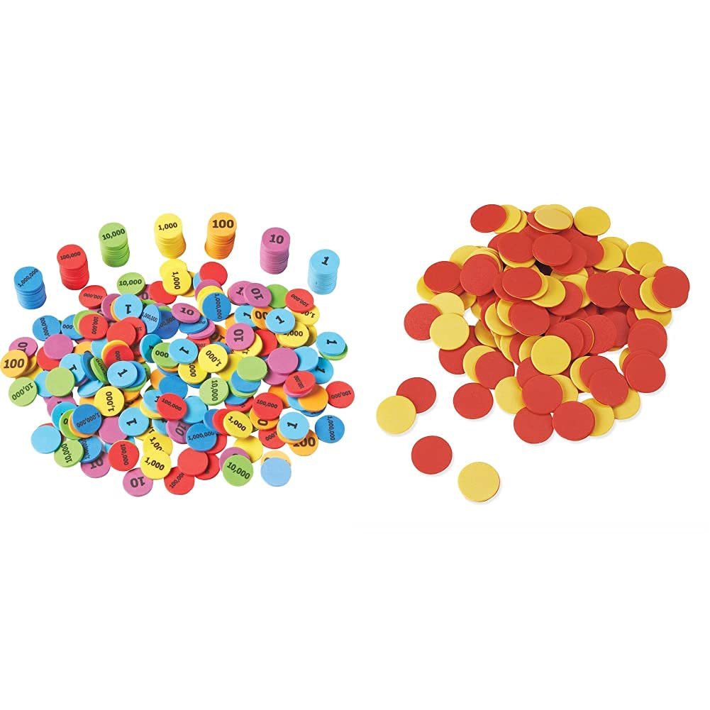 Learning Resources Place Value Disks & (Set of 120)