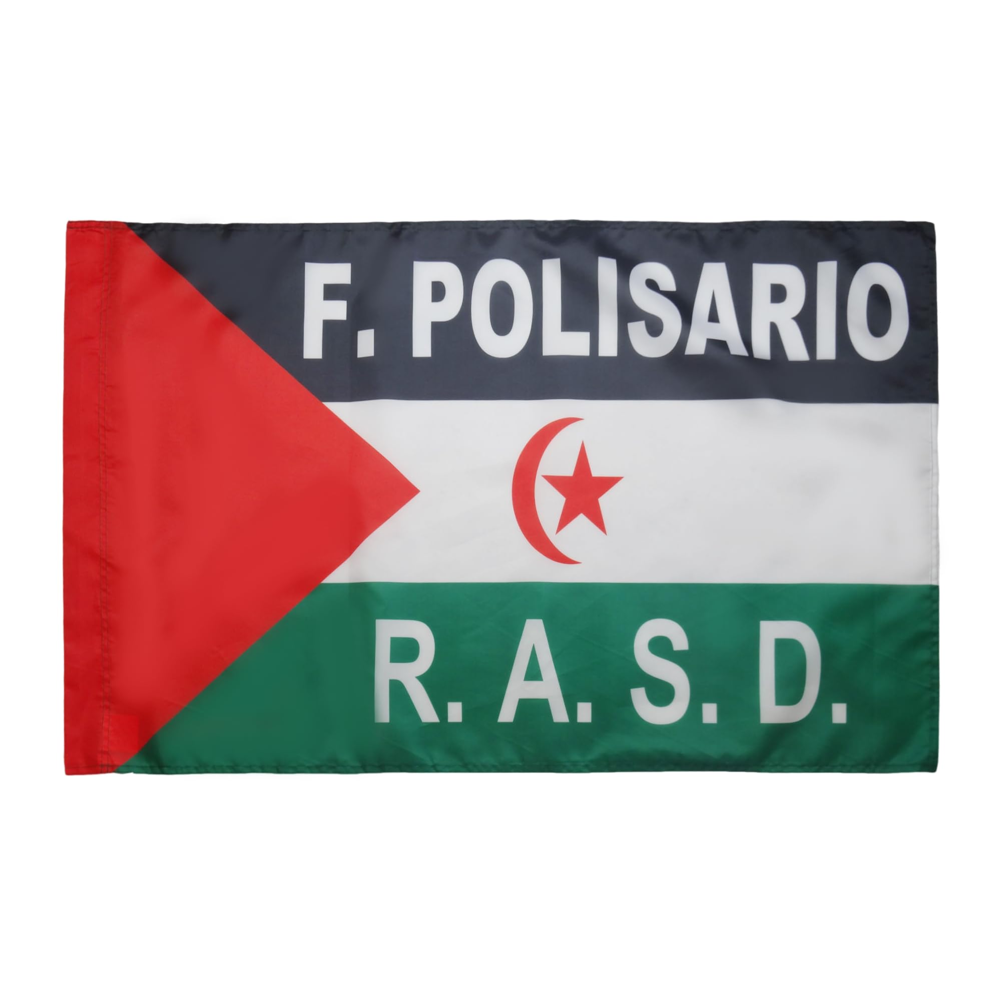 AZ FLAG Polisario Front of Sahrawi Arab Democratic Republic Flag 2' x 3' for a pole - Frente Polisario flags 60 x 90 cm - Banner 2x3 ft with hole