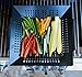 Internet’s Best Square Enameled Grill Basket | 12 Inch | Grill Pan Wok Topper | Nonstick Vegetable Fish Pan
