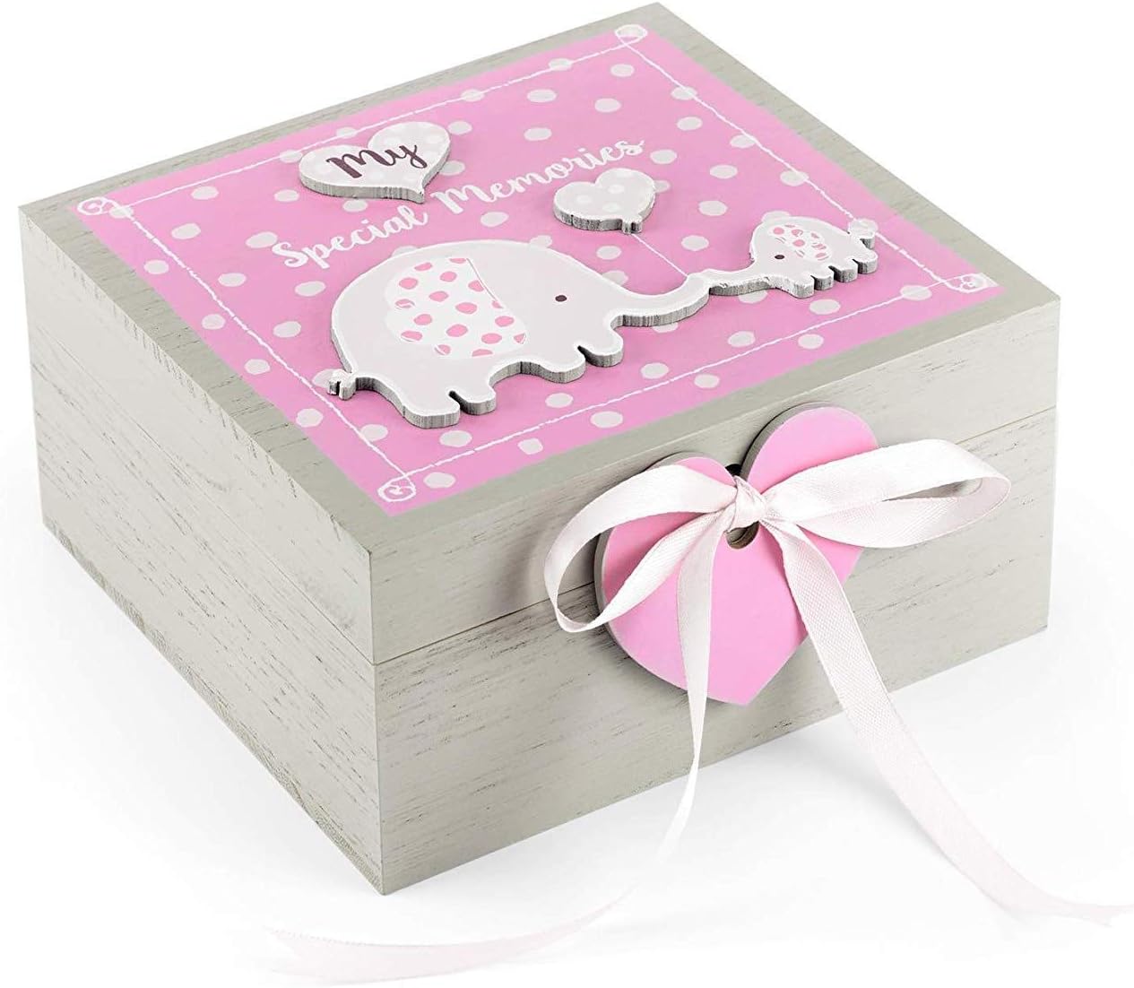 Rose Boite A Souvenirs Pour Bebe Fille Motif Elephant Mousehouse Gifts Bebe Puericulture Cadeaux De Naissance Et Souvenirs Eng Bouldermicrofinance Org