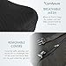 COMFYSURE Lumbar Support Seat Back Cushion – Memory Foam with Removable Mesh Cover - Lower Back Pain Relief, Helps Posture - Fits Most Office, Desk, Computer Chairs and Car Seats