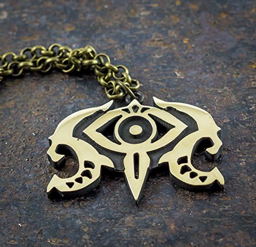 Final Fantasy XIV Scions of the Seventh Dawn brass pendant -- ffxiv