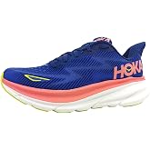 Hoka Women's W Clifton 9Sneaker, Blue, 9.5 US