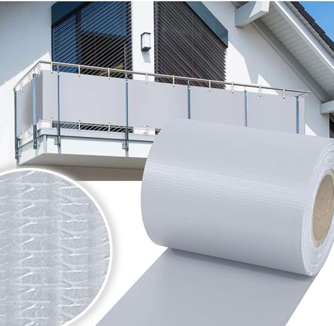 HG® 35mx19cm Privacy Foil Fencing Foil Foil PVC Roll Windscreen for Double Rod Matt Fence incl