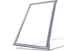 MEIFRENSHIP Upgraded W10830162 Refrigerator French Door Gasket,Compatible with Whirlpool,Maytag,Kenmore,Kitchen Aid,Freezer Door Gasket Seal Part Replaces 12723206AP,W10179332, W10179332N,W10199876 Gray
