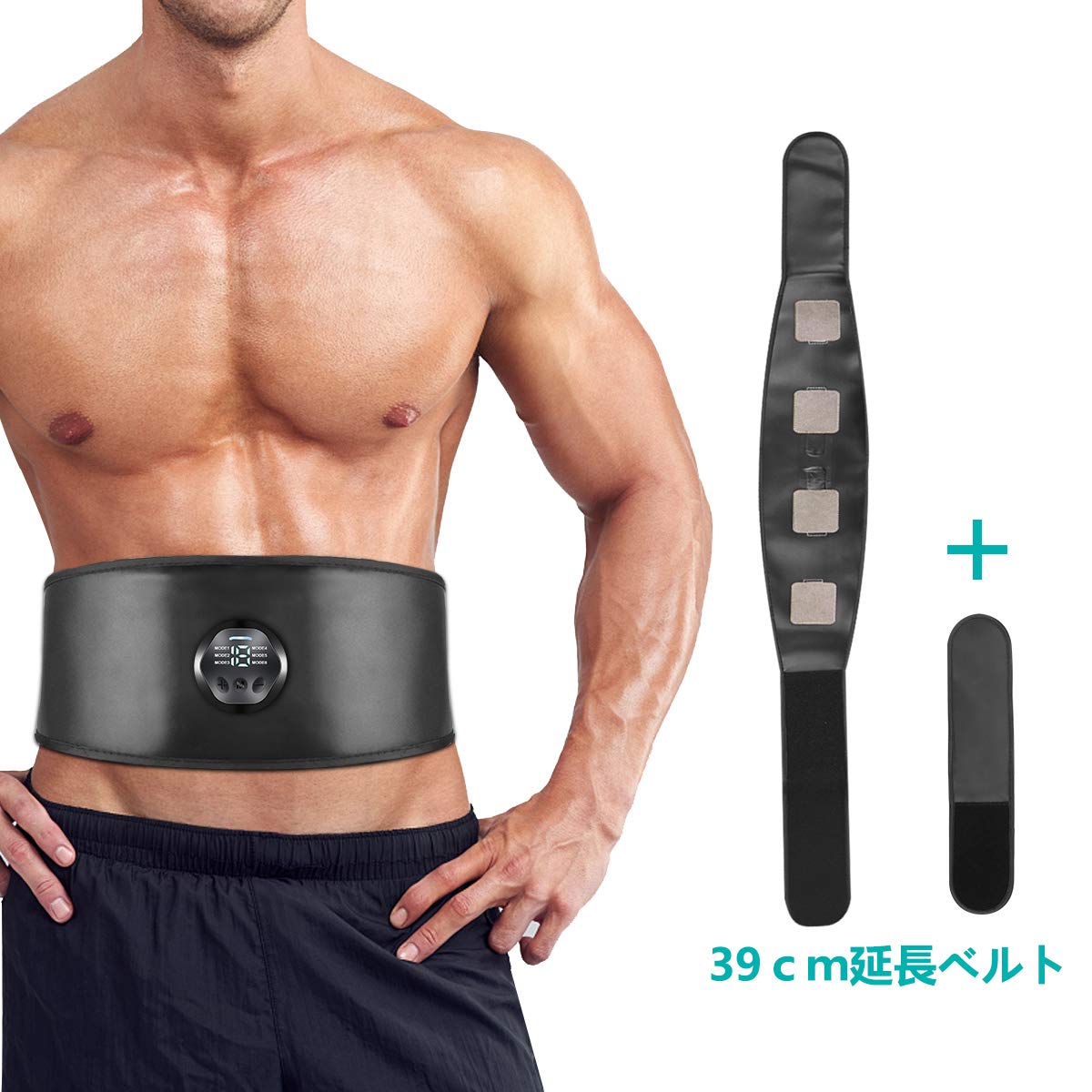 Mua Ems 腹筋ベルト 進化版 腹筋 ベルトusb充電式 消耗ジェルシート不要 液晶表示 腹筋トレーニンダイエット腹筋マシン器具 ６つモード 延長ベルト 充電式 日本語説明書 Tren Amazon Nhật Chinh Hang Fado