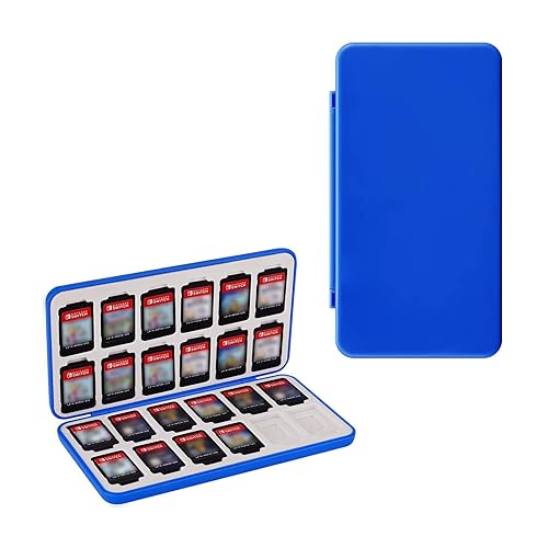 24-Slot Switch Game Card Case Compatible with Switch Game Cards