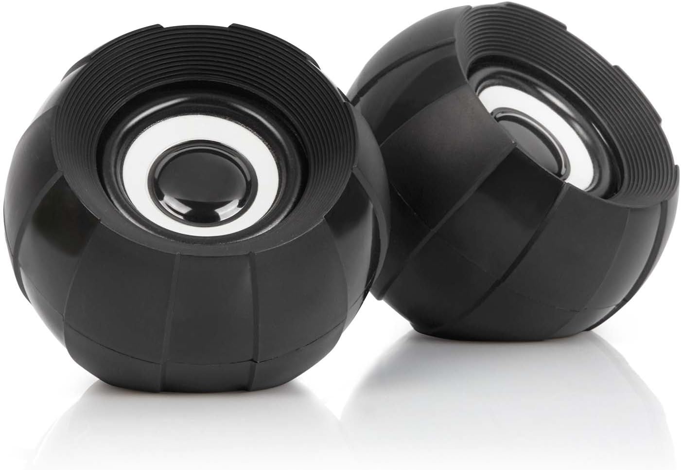 KCOOL Computer Speakers, USB 2.0 Multimedia PC Desktop Speakers with Stereo Sound for Laptops and PC or TV, 3.5mm Black