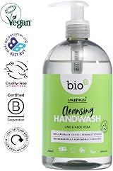 Bio-D 500ml Antibacterial Hand Wash with Lime & Aloe Vera - Kills 99.9% Bacteria view 2