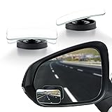 LivTee Blind Spot Car Mirror, Rectangular HD Glass