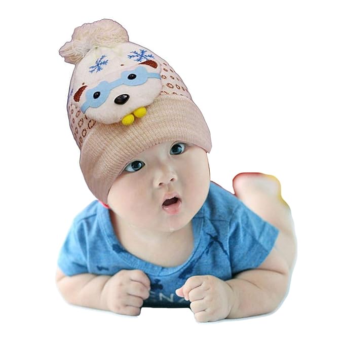 baby cap with hair