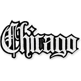Chicago Iron On Patch, Old English City Name for Halloween Costume, 4x2 in | For jackets, backpacks, hats, uniforms and bags. Also for crafts, gifts and DIY projects