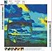 Onlyesh 5D Diamond Painting Full Drill 4 Pack Landscape Painting for Wall Decor Diamond Painting Kits for Adult Kids (4 Pack Frameless)