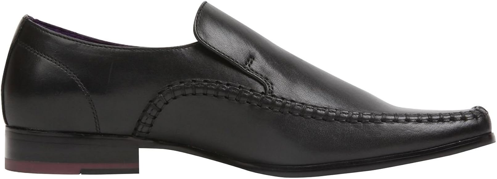 smart black slip on shoes