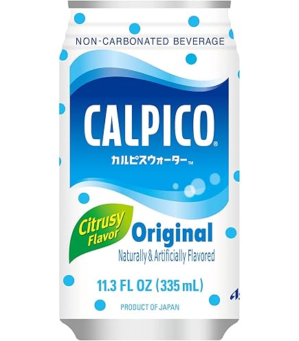 Amazon.com : Calpico Original Citrusy Flavor Soft Drink in Can