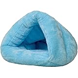 Pet Tent Cave Bed for Small Medium Puppies Kitty Dogs Cats Pets Sleeping Bag Thick Fleece Warm Soft Dog Bed Cuddler Burrow House Hole Igloo Nest Cozy Bed for Cat Puppy