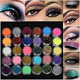 GUAngqi 30 pcs / Mixed Colors Glitter Loose Powder Eye Shadow Of Cosmetics Eyeshadow