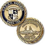 USCGC Sherman (WHEC-720) Challenge Coin