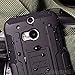 Cocomii Robot Belt Clip Holster HTC One M8/M8s Case, Slim Thin Matte Kickstand Swivel Belt Clip Holster Reinforced Drop Protection Fashion Phone Case Bumper Cover for HTC One M8/M8s (Black)