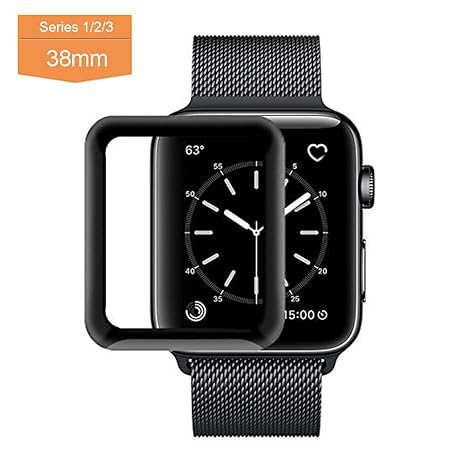 Joasung - Protector de pantalla para Apple Watch (38 mm ...