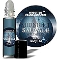MOBETTER FRAGRANCE OILS Midnight Sauvage A Wild Elixir Men Cologne Body Oil 1/3 oz roll on Glass Bottle