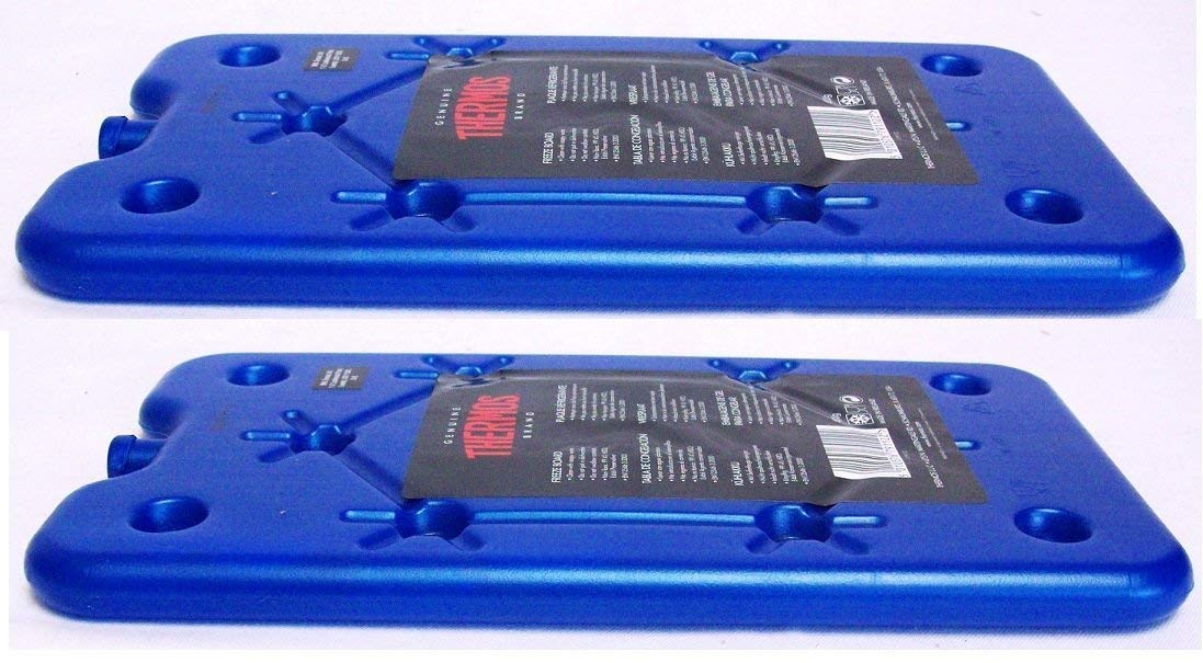 2X 2 x Freeze Board Ice Pack Small Ice Block Flat Travel Ice Box Pack 200g