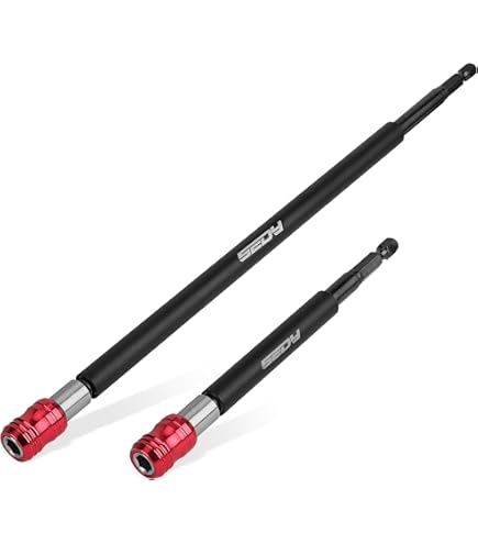 Saipor 3PCS Quick Release Screwdriver Bits Holder Adapter 1/4 Inch Hex Shank Magnetic Extension Bar Quick Change Socket Screw Driver Drill Bit For Electric Screwdrivers, Hand-held Driver, Power Drill - Online Marketplace