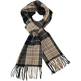 Briomhar Women's Cashmere Scarf - Plaid Scarf For Men 100% Cashmere Tartan Made in Scotland