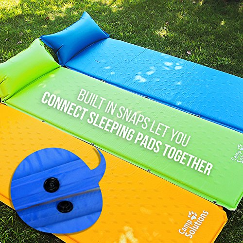 Camp Solutions Lightweight Sleeping Pad Self Inflating Camping Pad