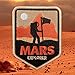 Space Patch - Mars Explorer Iron on Patch/NASA Patch