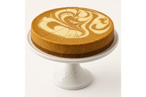 ANDY ANAND CHOCOLATIER Andy Anand Sugar Free Pumpkin Spiced Cheesecake 9" | Diabetic-Friendly, Fresh California Cream Cheese, Natural Ingredients Delicious | Luxurious No-Sugar-Added Dessert for Celebrations (2 Pounds)