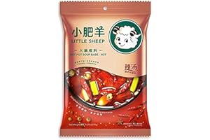 LITTLE SHEEP Mongolian Hot Pot Soup Base - (Hot / Spicy (8.29 Oz))